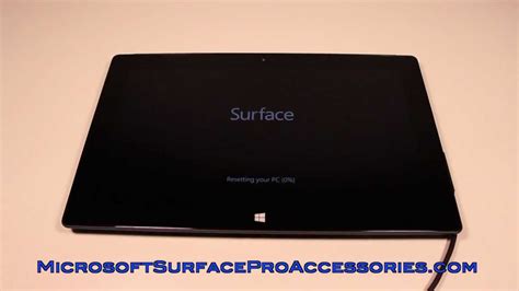 Factory Reset The Surface Pro How To Youtube