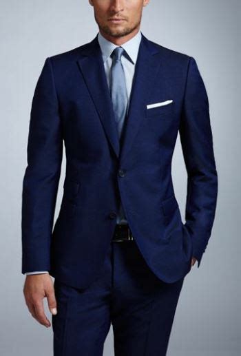 Color In Menswear The Navy Blue Mens Suit