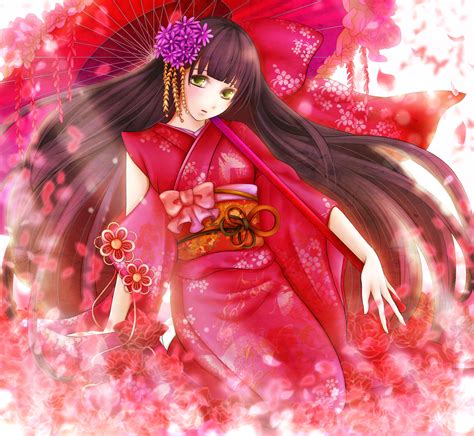 Kimono Anime Girl Msyugioh123 Photo 33224055 Fanpop