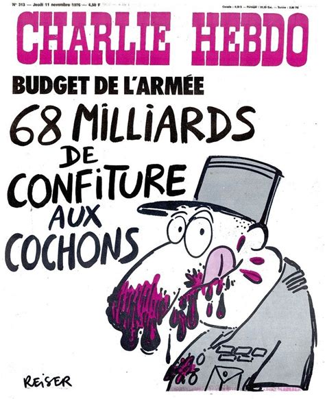 Charlie Hebdo 313 11 Novembre 1976 Couverture Reiser