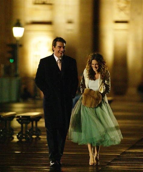 An American Girl In Paris Part Deux Carrie Bradshaw And Mr Big Sarah Jessica Parker Carrie