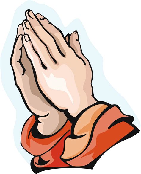 Cartoon Prayer Hands Clipart Best