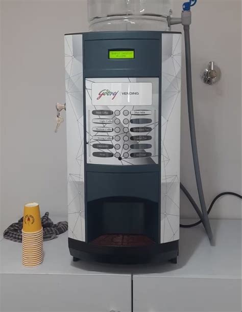 2 Liters Godrej Ecostar Tea Coffee Vending Machine 5 Cupsmin At Rs 14999 In Coimbatore