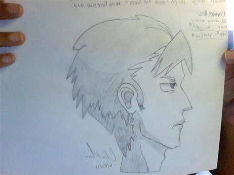Guy Manga Face Side View By Deltoragirl On Deviantart