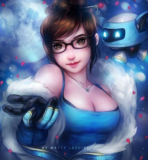 Mei From Overwatch By Matty Lasuire Overwatch Mei Overwatch Cartoon Fan