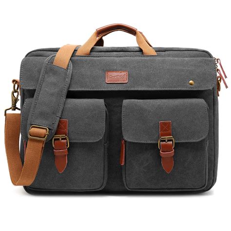 Kaukko Bags Coolbell Convertible Messenger Bag Backpack Laptop