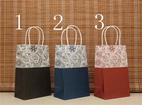 Free Shipping 21138cm Shopping Paper Bag With Handle 3 Color European