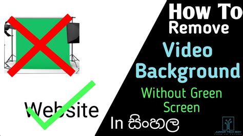 How To Remove Video Background Without Green Screen Green Screen
