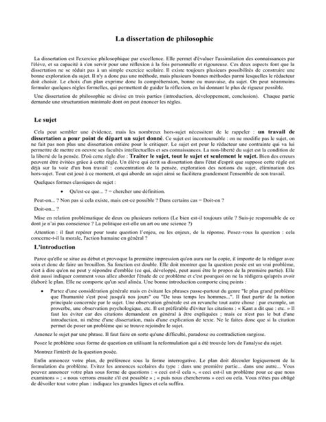Exemple De Dissertation Philosophie Introduction Hamanbe