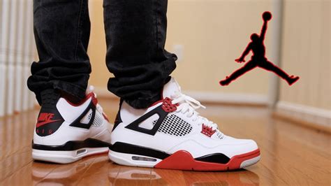 Jordan 4 Fire Red 🔥 Review And On Feet Youtube