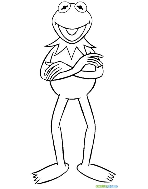 Effortfulg Kermit The Frog Coloring Pages