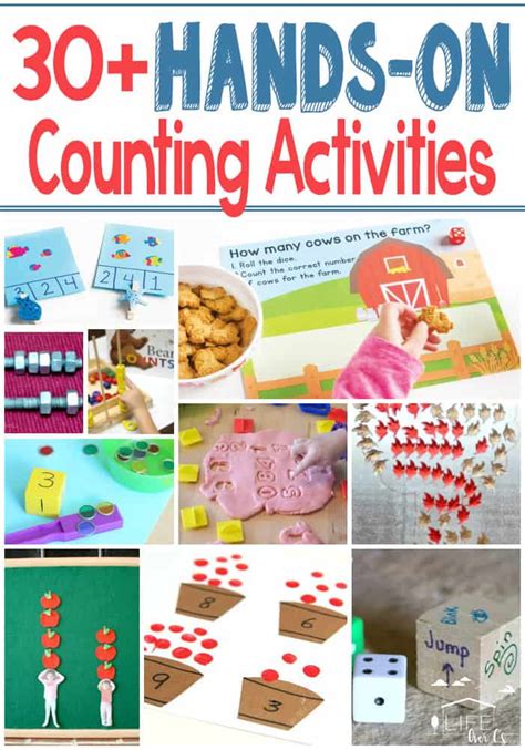 30 Hands On Counting Activities For Kids