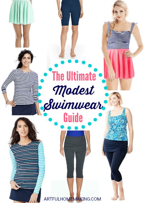 The Ultimate Modest Swimwear Guide Artful Homemaking