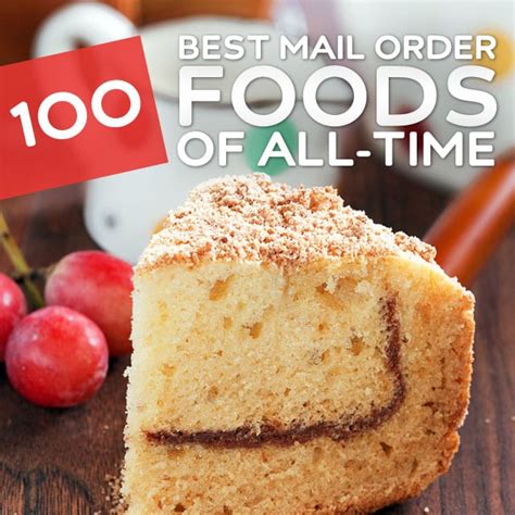Here are the best food gifts to order right this minute for every taste, from cheese spreads to snack boxes to fancy desserts. 100 Greatest Mail Order Foods of All-Time (YUM!)