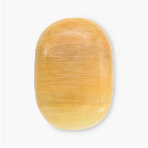 Yellow Calcite Palm Stone Wholesale Yellow Calcite