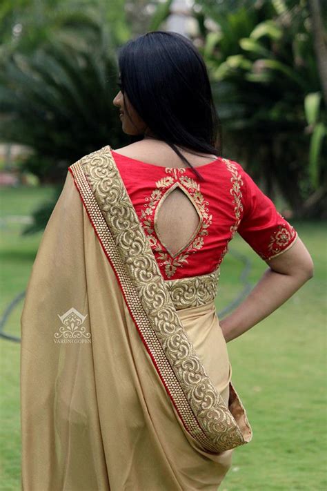Latest Silk Saree Blouse Back Neck Designs Pictures Latest