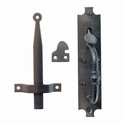 Door Latch Iron Wrought Colonial Hardware Latches