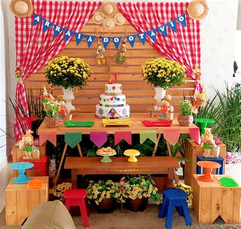 Mesa De Festa Junina 100 Ideias Para Fazer Sucesso No Arraiá Em Casa