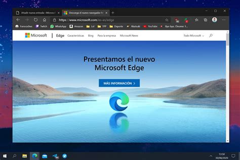 As Se Ve El Nuevo Microsoft Edge Basado En Chromium De Google Vader Ux Photos