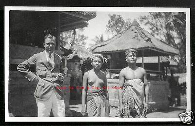Bali Photo Western Tourist Nude Woman Indonesia 1920s EBay