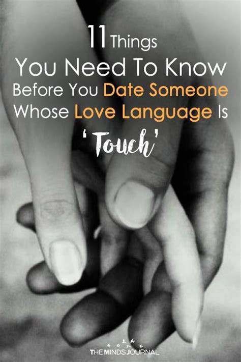 10 Things To Remember When Your Partner S Love Language Is Touch Love Language Physical Touch