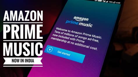 Amazon Prime Music Now In India Amazon Prime Music Android App