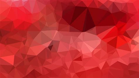 Free Red Polygon Triangle Pattern Background