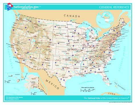 Map Of Usa States And Cities Online Maps And