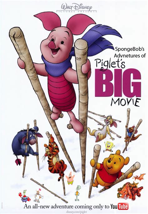 Image - SpongeBob's Adventures of Piglet's Big Movie Poster.jpg | Pooh's Adventures Wiki ...