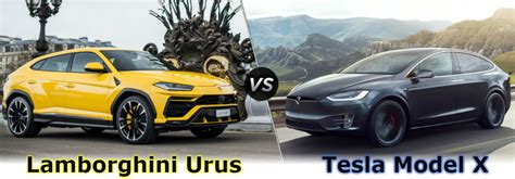 Lamborghini Urus Vs Tesla Model X