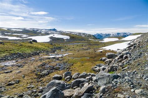 Lonely Landscape Of Highland Tundra Stock Image Image Of Cold Desert