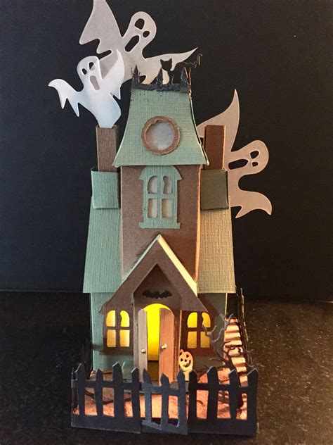 Haunted House Papercraft
