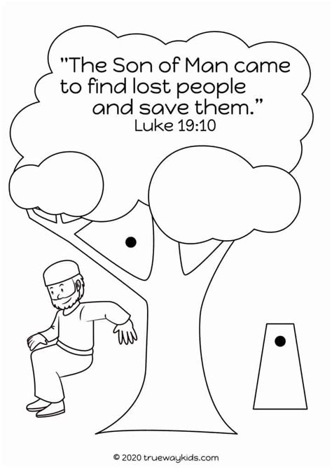 Zacchaeus Bible Lesson For Kids Trueway Kids