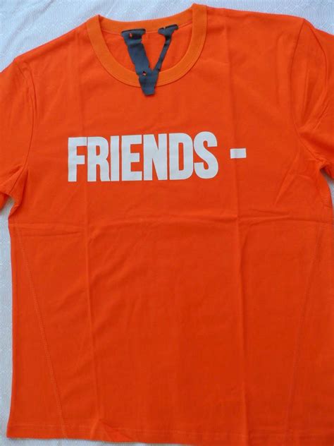 Vlone Vlone Orange Friends Tee Grailed