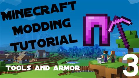 Create Minecraft Mods Without Coding Ep3 Tools And Armor