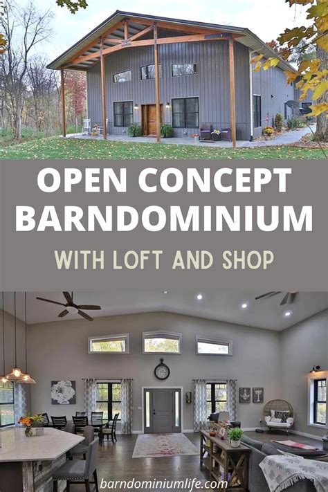 Amazing Barndominium With Loft And Massive Shop Garage Area Over 20