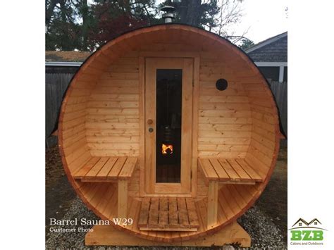 Wood Burning Sauna Kit W29 Heater Included Bzb Cabins