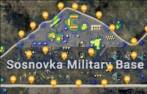 Sosnovka Military Base Map Thường Erangel