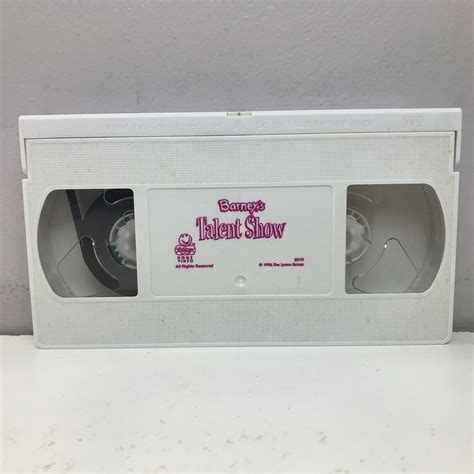 Barney Friends Talent Show Classic Collection Vhs Video Tape Only Vtg