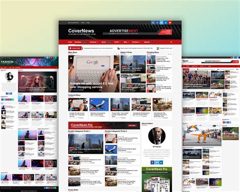 Seo Optimized And Responsive Free Wordpress Theme Covernews