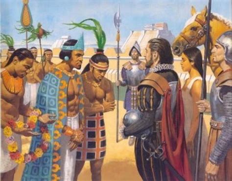 Hasta la caída de tenochtitlan, los indígenas ven a los españoles como un grupo más de tantos. Bergantines para conquista de tenochtitlan, marcan día de ...