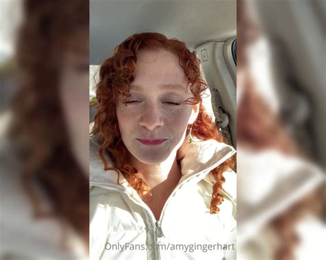 Watch Online Amy Hart Aka Amygingerhart Onlyfans Sharing My Deepest Heart With You Today