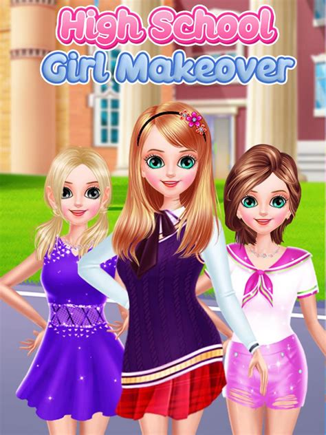 School Fashion Makeup Dress Up Game For Girls Apk For Android Download