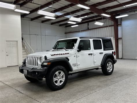 Used 2020 Jeep Wrangler Unlimited Sport S For Sale At Roberts Auto