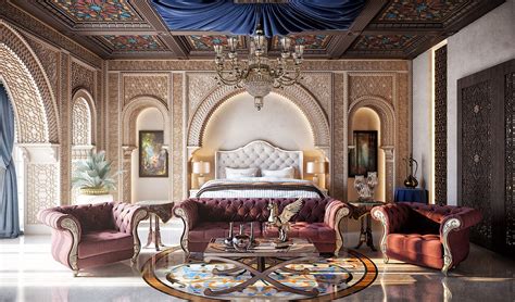 Islamic Luxury On Behance Luxury Mansions Interior Luxury Interior