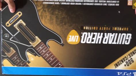 Guitar Hero Live Supreme Party Edition 2 Pack Bundle Playstation 4