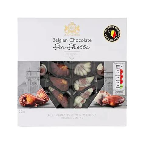 J D Gross Belgian Chocolate Sea Shells Deniz Kabuğu 250 gr Fiyatı