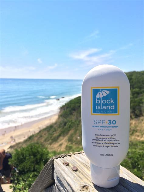 win a free bottle of block island organics sunscreen review and giveaway kelly bonanno