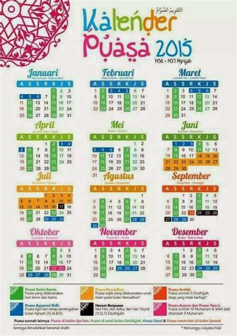 Keutamaan puasa di 10 hari awal bulan dzulhijjah | ustadz. JADUAL PUASA SUNAT 2015 PDF