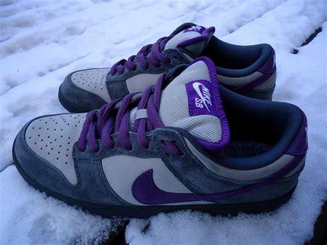 Nike Dunk Low Pro Sb Purple Pigeon Swag Shoes Futuristic Shoes